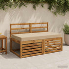 Zitkussen 120x80x10 cm polyester beige