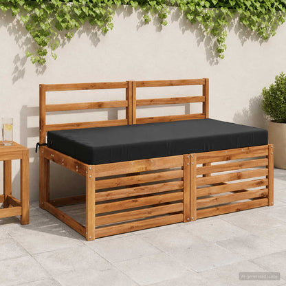 Zitkussen SOEST 100% Polyester Zwart 120 x 80 x 10 cm