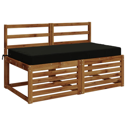 Zitkussen SOEST 100% Polyester Zwart 120 x 60 x 10 cm