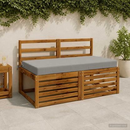 Zitkussen SOEST 100% Polyester Grijs 120 x 80 x 10 cm