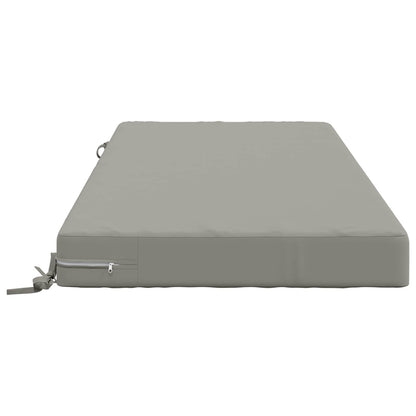 Zitkussen SOEST 100% Polyester Grijs 120 x 60 x 10 cm