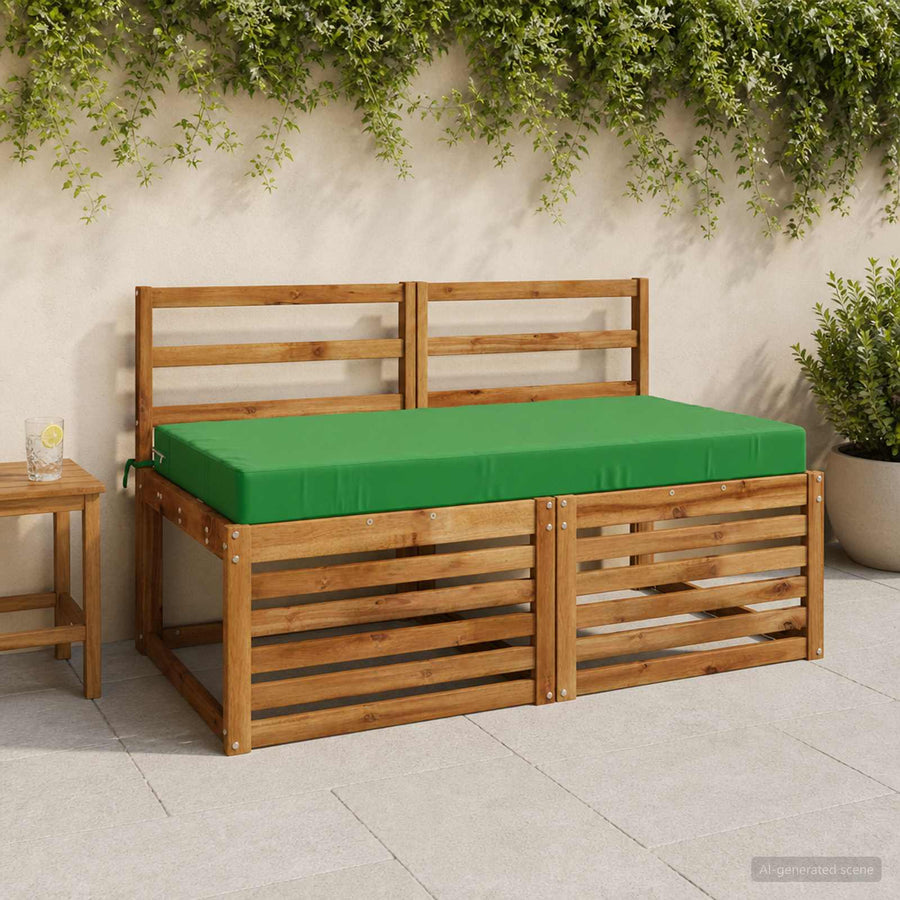 Zitkussen SOEST 100% Polyester Groen 120 x 60 x 10 cm