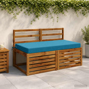 Zitkussen 120x80x10 cm lichtblauw polyester
