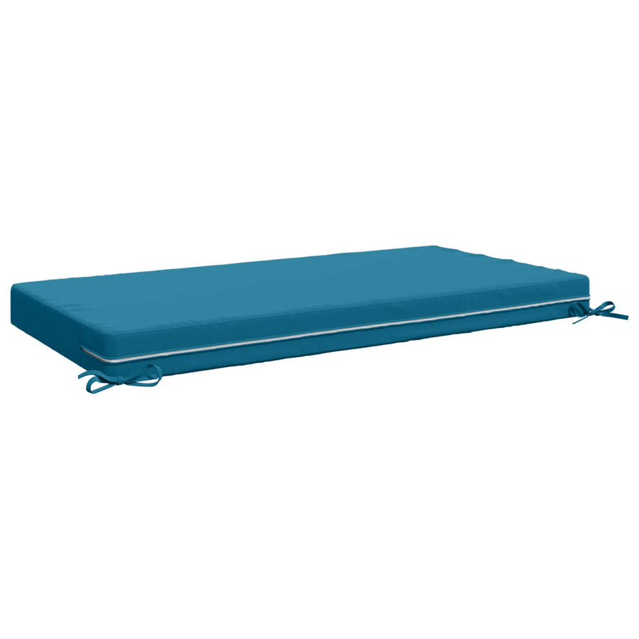 Zitkussen SOEST 100% Polyester Lichtblauw 120 x 60 x 10 cm
