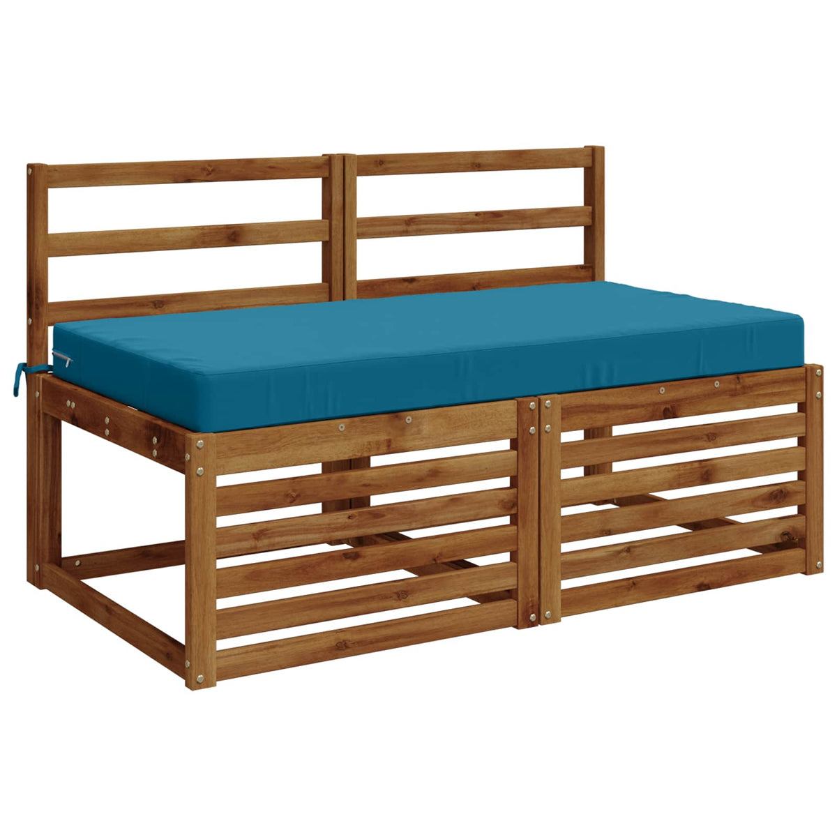 Zitkussen SOEST 100% Polyester Lichtblauw 120 x 60 x 10 cm
