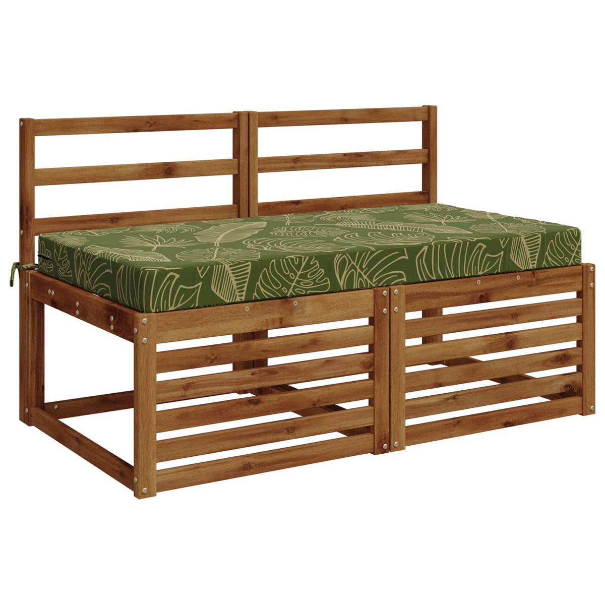 Zitkussen SOEST 100% Polyester Bladontwerp 120 x 60 x 10 cm