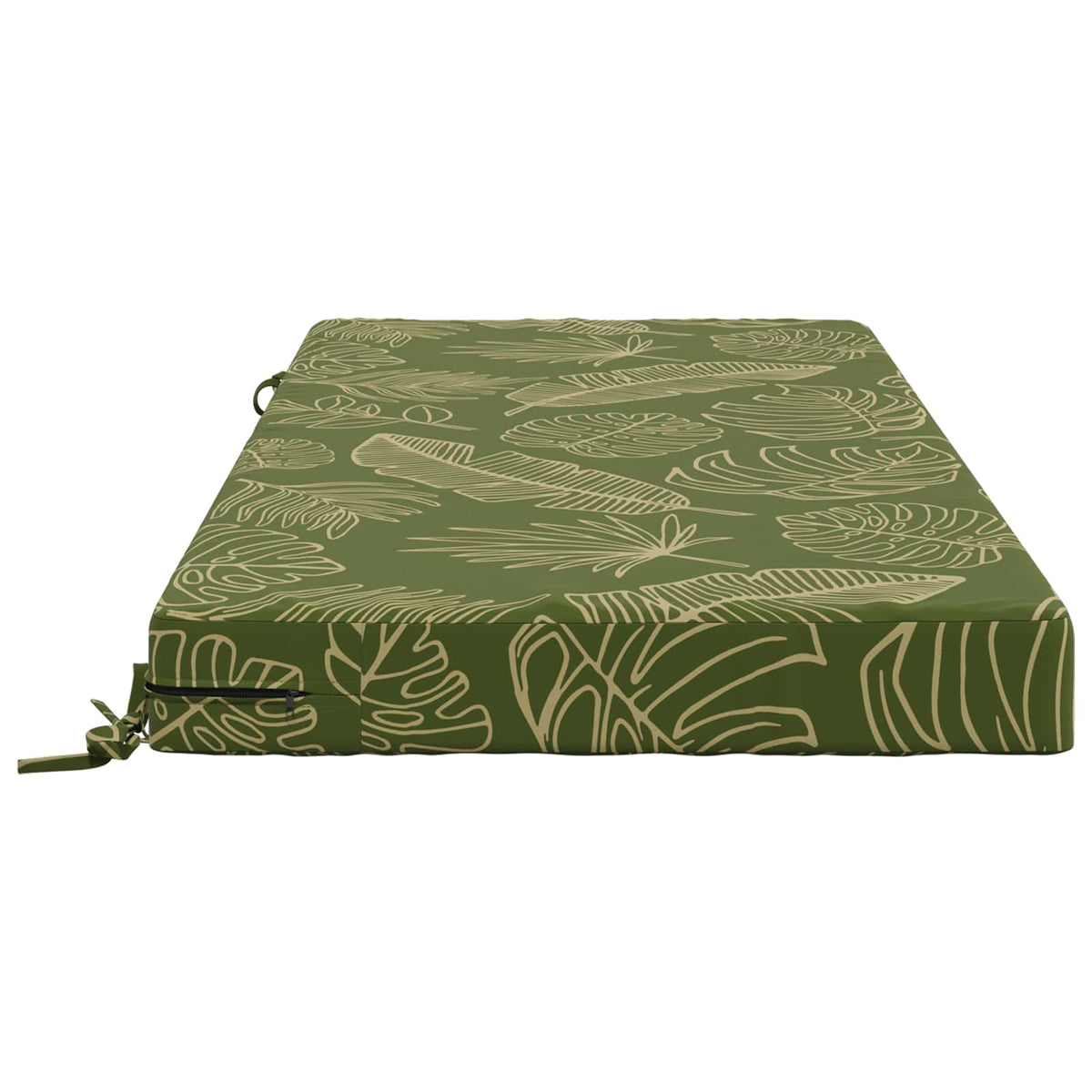 Zitkussen SOEST 100% Polyester Bladontwerp 120 x 60 x 10 cm