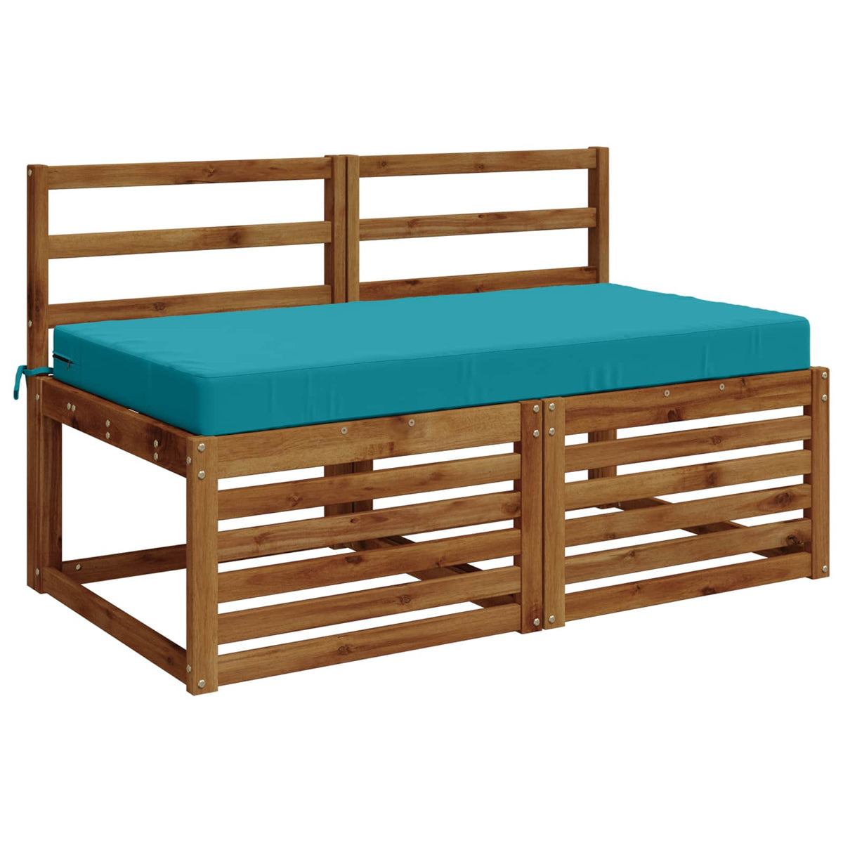 Zitkussen SOEST 100% Polyester Turquoise 120 x 60 x 10 cm