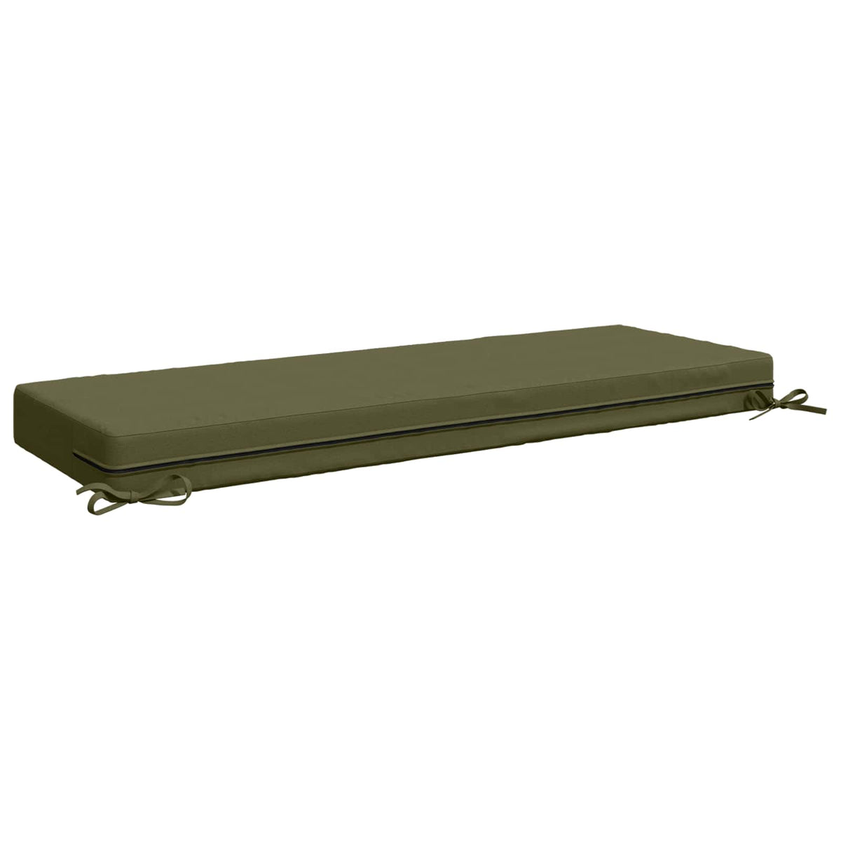 Zitkussen SOEST 100% Polyester Olijfgroen 120 x 40 x 10 cm