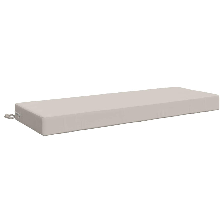 Zitkussen SOEST 100% Polyester Wit 120 x 40 x 10 cm