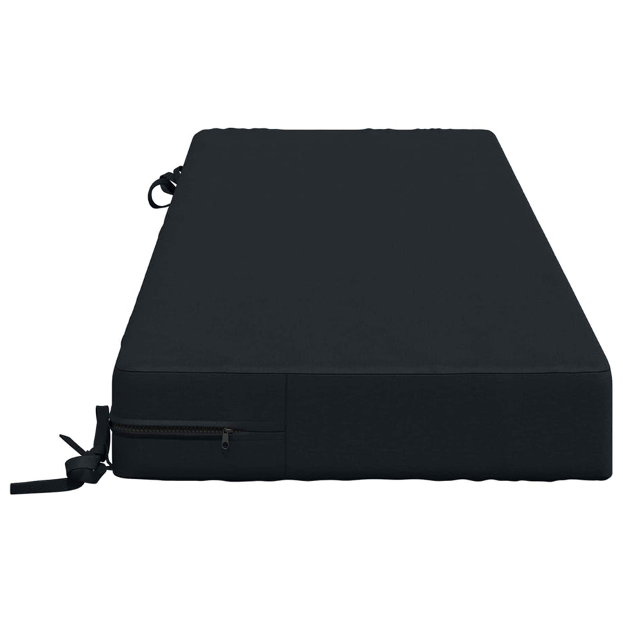 Zitkussen SOEST 100% Polyester Donkerblauw 120 x 40 x 10 cm