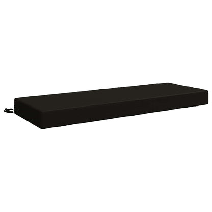 Zitkussen SOEST 100% Polyester Zwart 120 x 40 x 10 cm