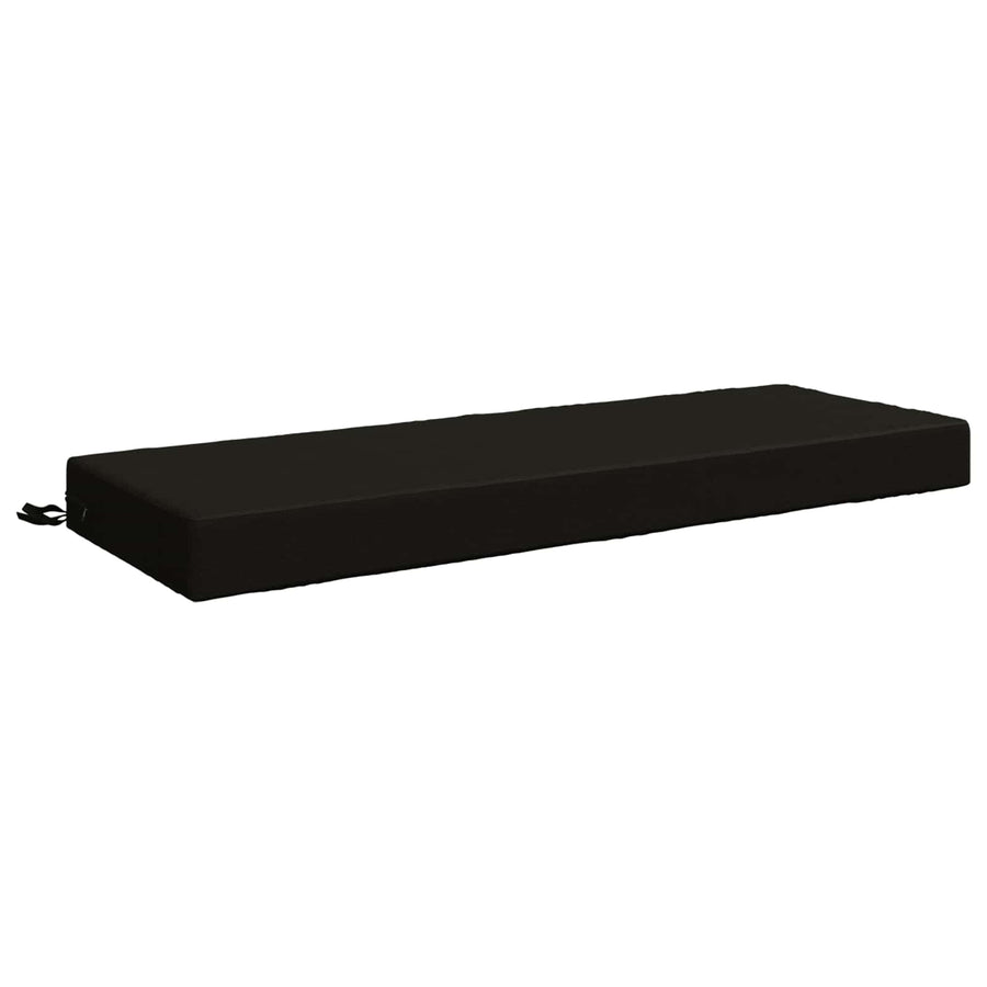 Zitkussen SOEST 100% Polyester Zwart 120 x 40 x 10 cm