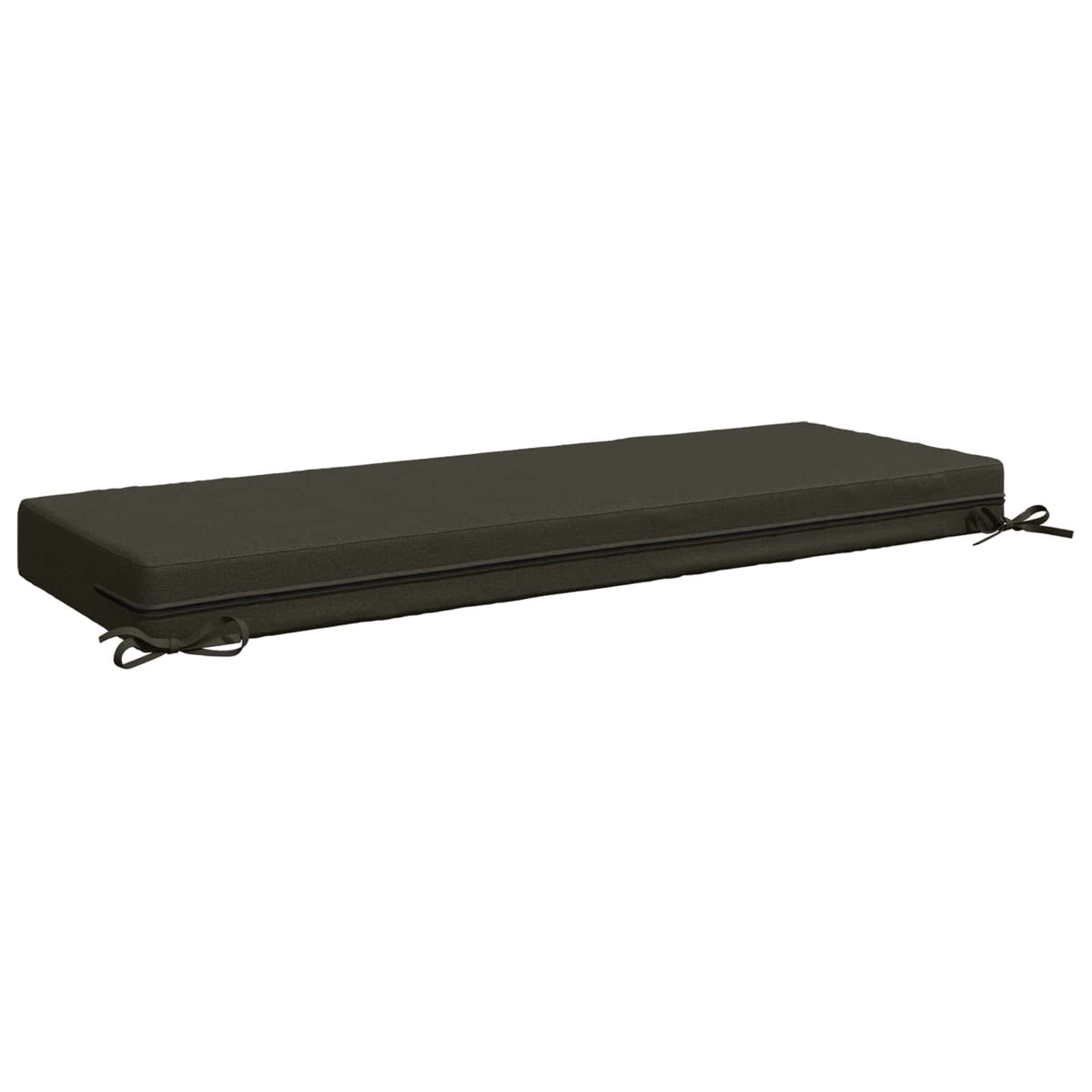 Zitkussen SOEST 100% Polyester Antraciet 120 x 40 x 10 cm