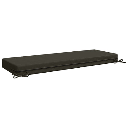 Zitkussen SOEST 100% Polyester Antraciet 120 x 40 x 10 cm