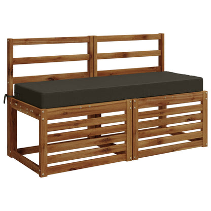 Zitkussen SOEST 100% Polyester Antraciet 120 x 40 x 10 cm
