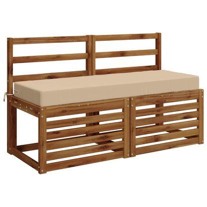 Zitkussen SOEST 100% Polyester Crèmekleurig 120 x 40 x 10 cm