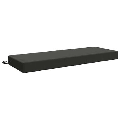 Zitkussen SOEST 100% Polyester Antraciet 120 x 40 x 10 cm