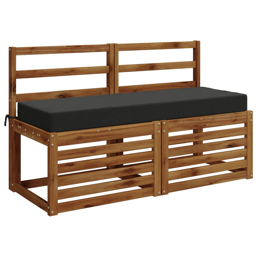 Zitkussen SOEST 100% Polyester Antraciet 120 x 40 x 10 cm
