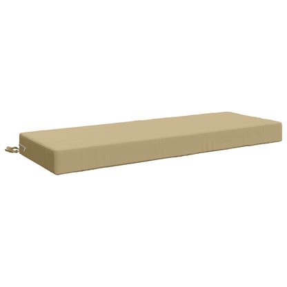 Zitkussen SOEST 100% Polyester Beige 120 x 40 x 10 cm