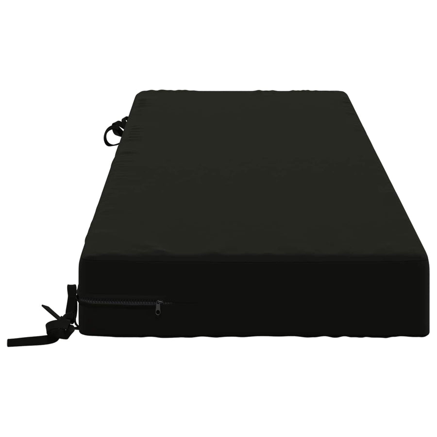 Zitkussen SOEST 100% Polyester Zwart 120 x 40 x 10 cm