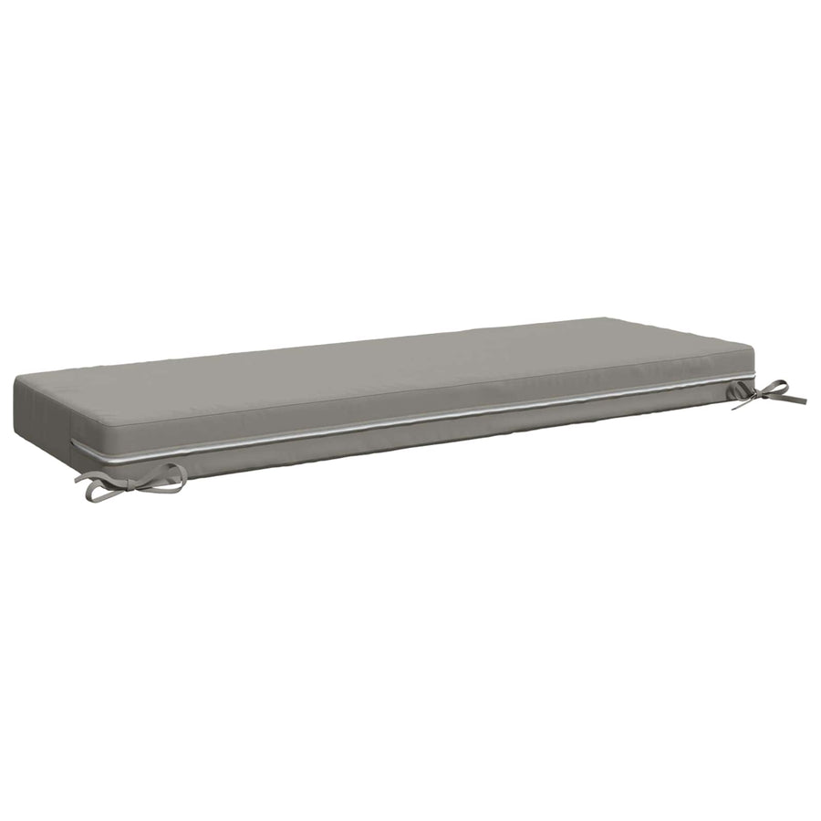 Zitkussen SOEST 100% Polyester Grijs 120 x 40 x 10 cm