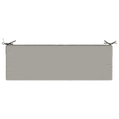 Zitkussen SOEST 100% Polyester Grijs 120 x 40 x 10 cm
