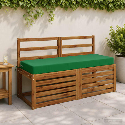 Zitkussen SOEST 100% Polyester Groen 120 x 40 x 10 cm