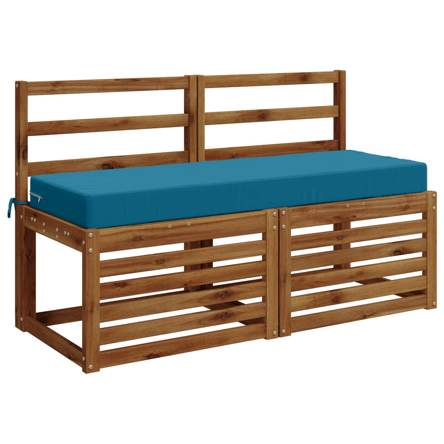 Zitkussen SOEST 100% Polyester Lichtblauw 120 x 40 x 10 cm
