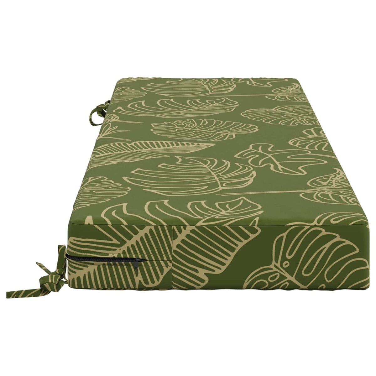 Zitkussen SOEST 100% Polyester Bladontwerp 120 x 40 x 10 cm