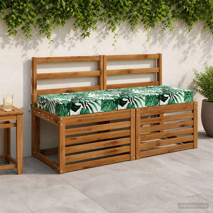 Zitkussen SOEST 100% Polyester Bladpatroon 120 x 40 x 10 cm