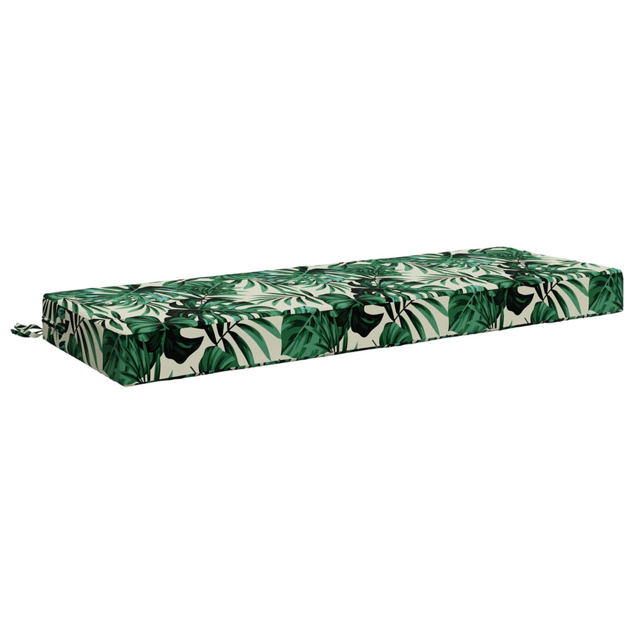 Zitkussen SOEST 100% Polyester Bladpatroon 120 x 40 x 10 cm