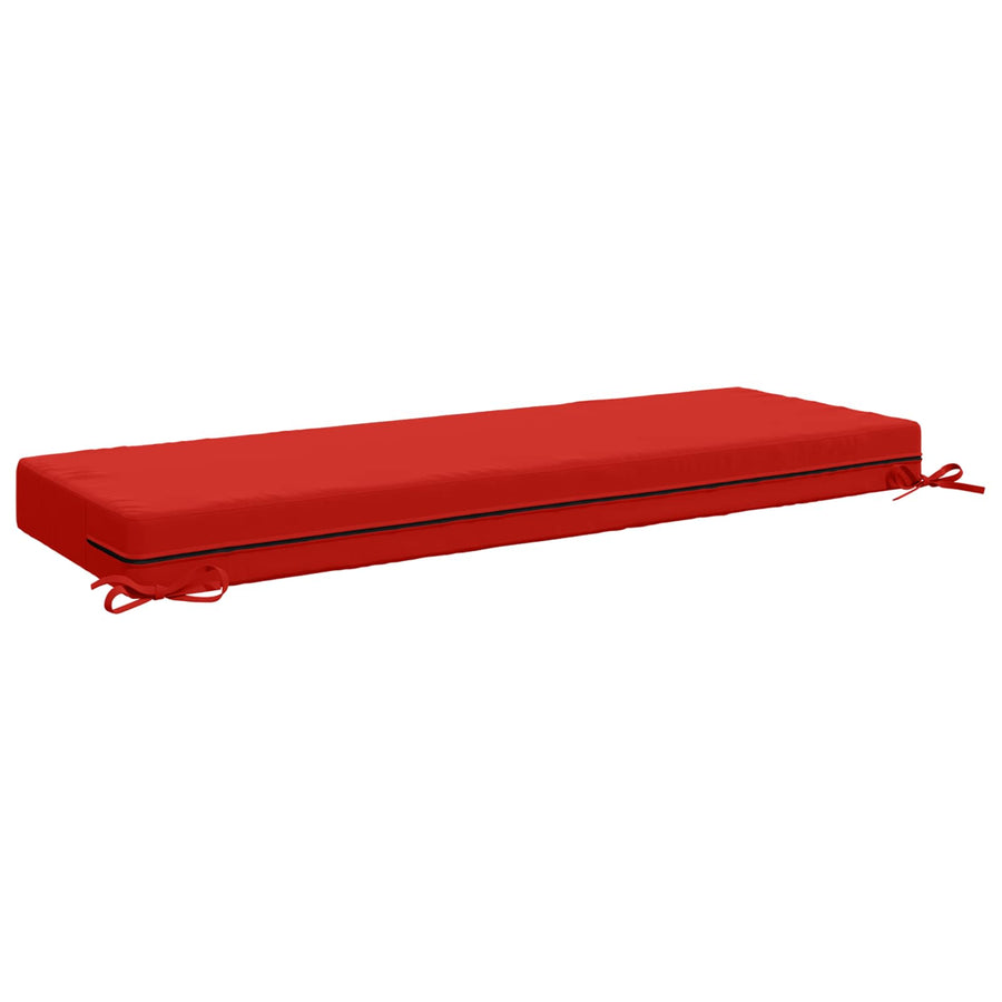 Zitkussen SOEST 100% Polyester Rood 120 x 40 x 10 cm