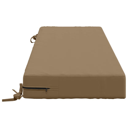 Zitkussen SOEST 100% Polyester Taupe 120 x 40 x 10 cm