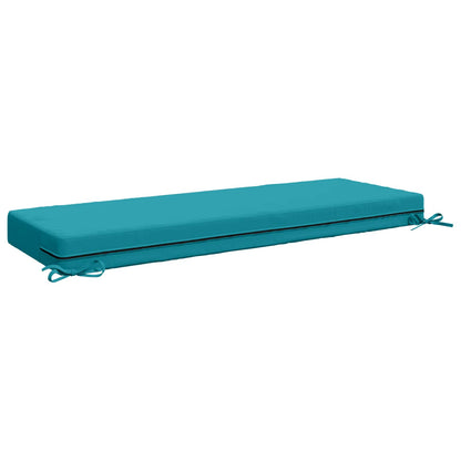 Zitkussen SOEST 100% Polyester Turquoise 120 x 40 x 10 cm