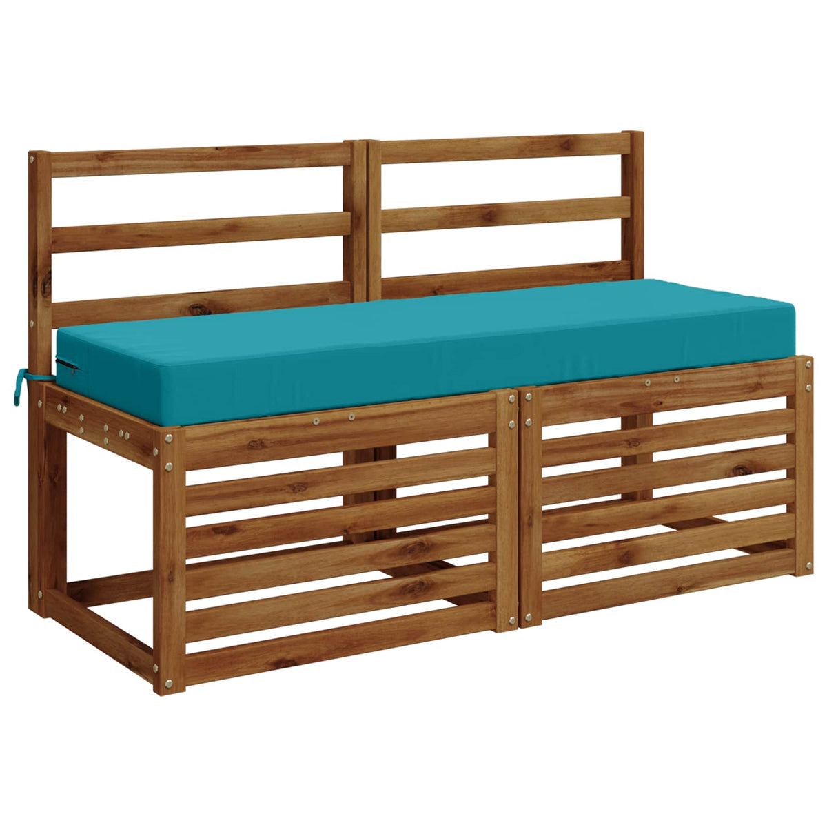 Zitkussen SOEST 100% Polyester Turquoise 120 x 40 x 10 cm
