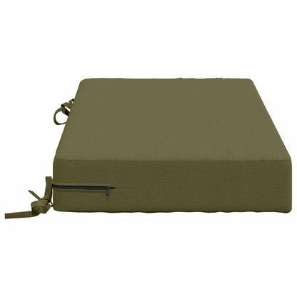 Zitkussen SOEST 100% Polyester Olijfgroen 70 x 40 x 10 cm