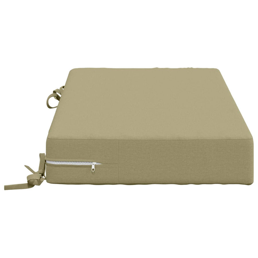 Zitkussen SOEST 100% Polyester Lichtgroen 70 x 40 x 10 cm