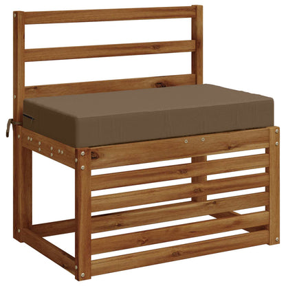 Zitkussen SOEST 100% Polyester Taupe 70 x 40 x 10 cm