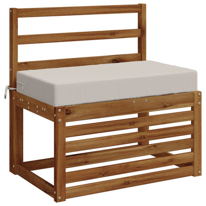 Zitkussen SOEST 100% Polyester Wit 70 x 40 x 10 cm