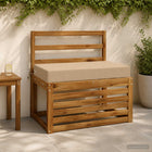 Zitkussen SOEST 70x40x10 cm zand polyester