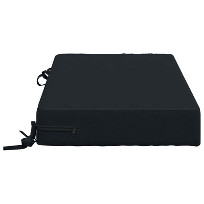 Zitkussen SOEST 100% Polyester Donkerblauw 70 x 40 x 10 cm