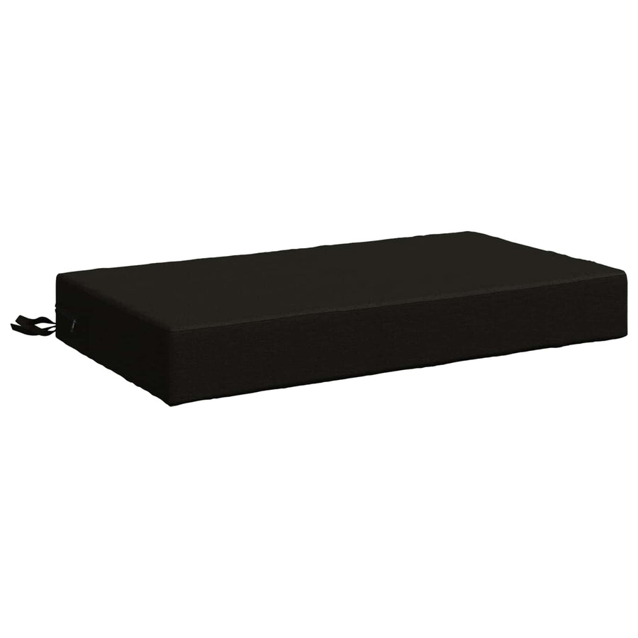 Zitkussen SOEST 100% Polyester Zwart 70 x 40 x 10 cm
