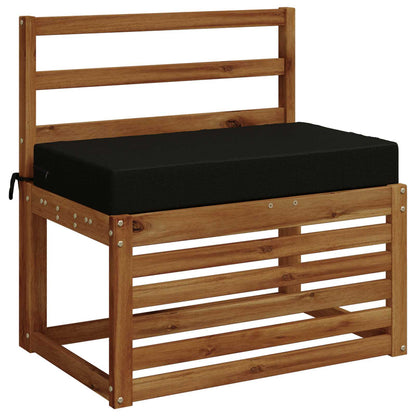 Zitkussen SOEST 100% Polyester Zwart 70 x 40 x 10 cm