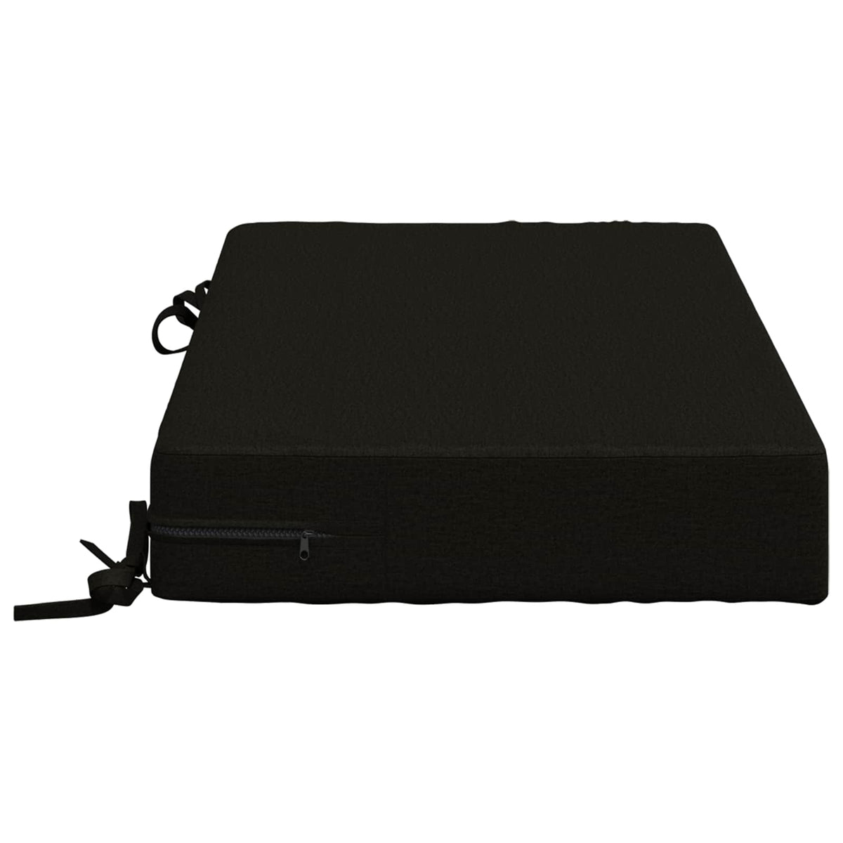 Zitkussen SOEST 100% Polyester Zwart 70 x 40 x 10 cm