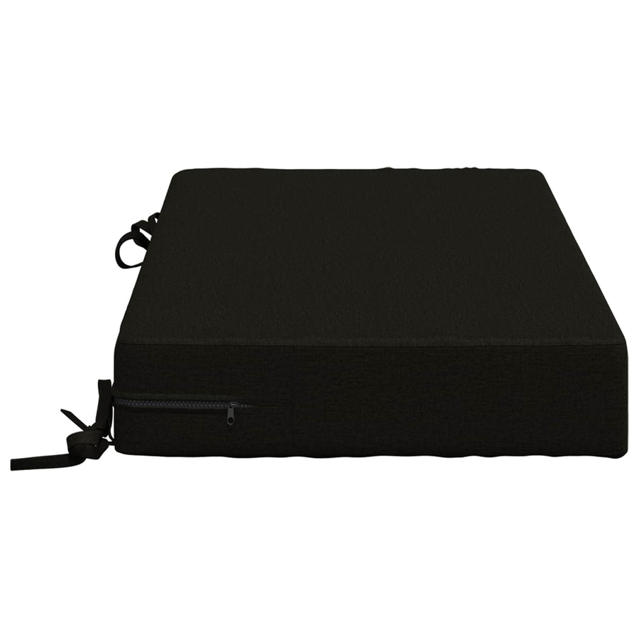 Zitkussen SOEST 100% Polyester Zwart 70 x 40 x 10 cm