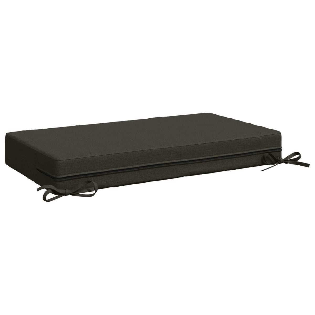 Zitkussen SOEST 100% Polyester Antraciet 70 x 40 x 10 cm