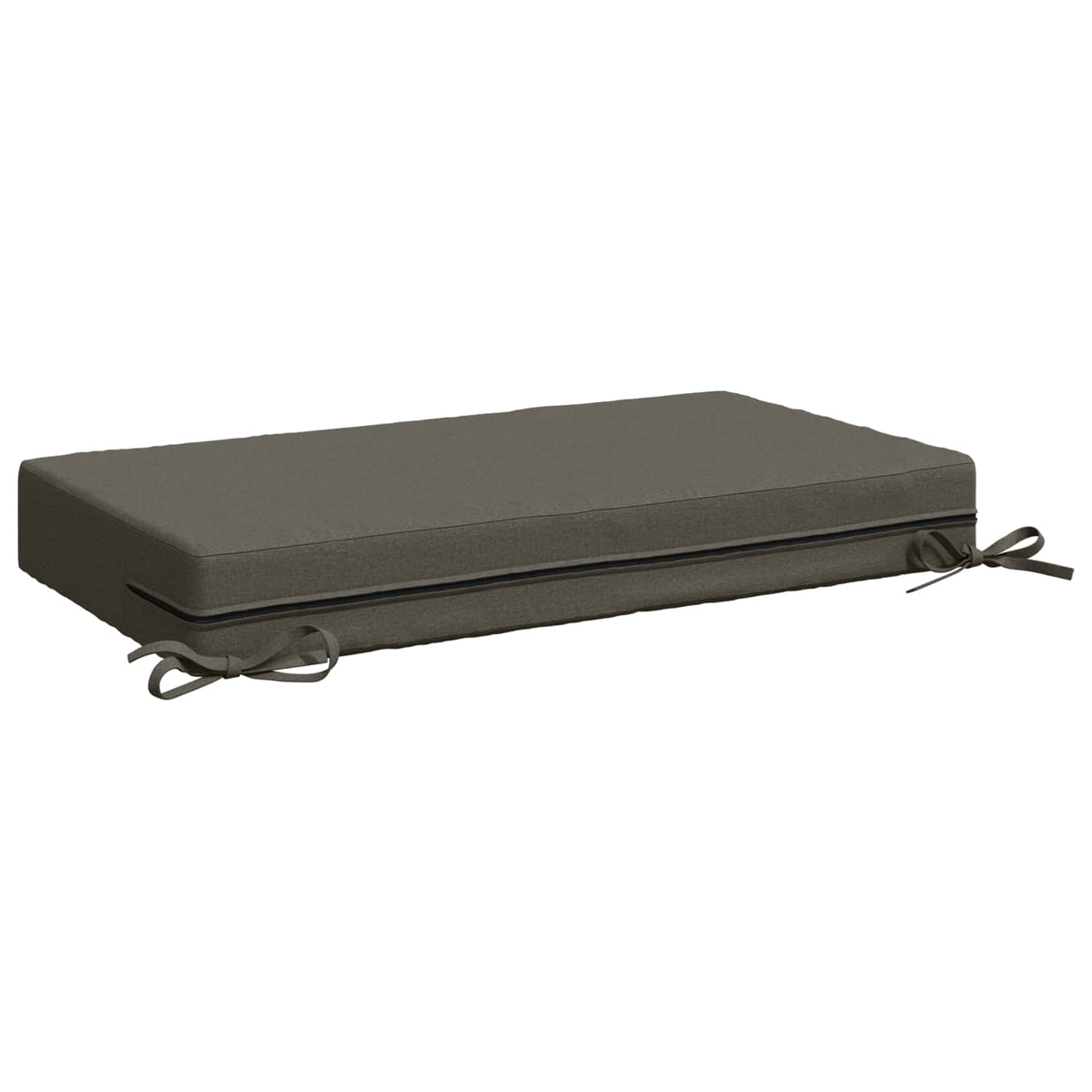 Zitkussen SOEST 100% Polyester Grijs 70 x 40 x 10 cm