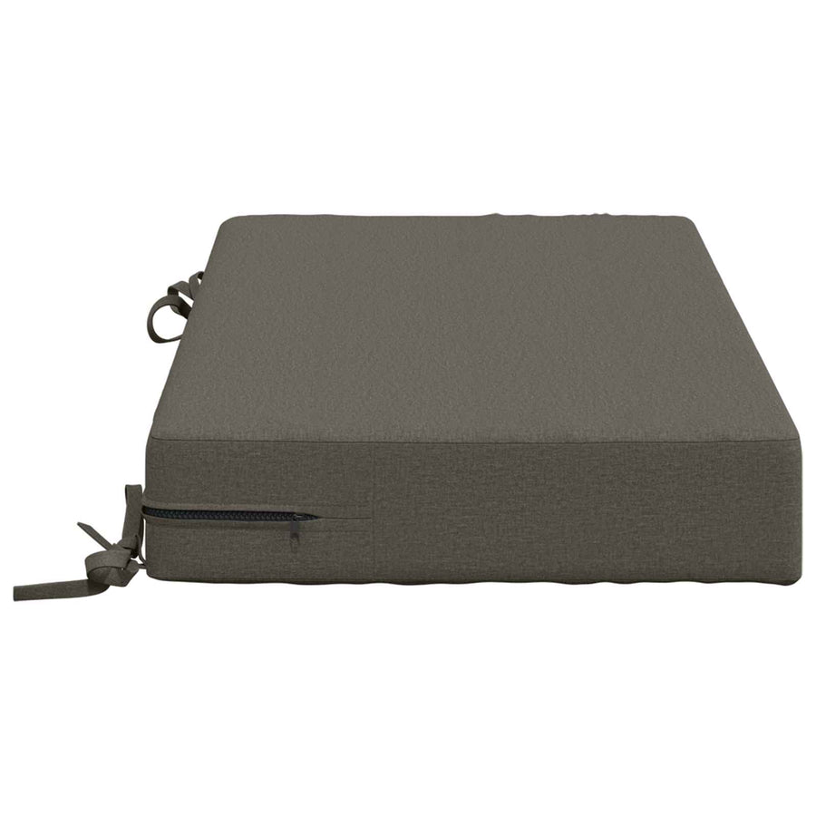 Zitkussen SOEST 100% Polyester Grijs 70 x 40 x 10 cm