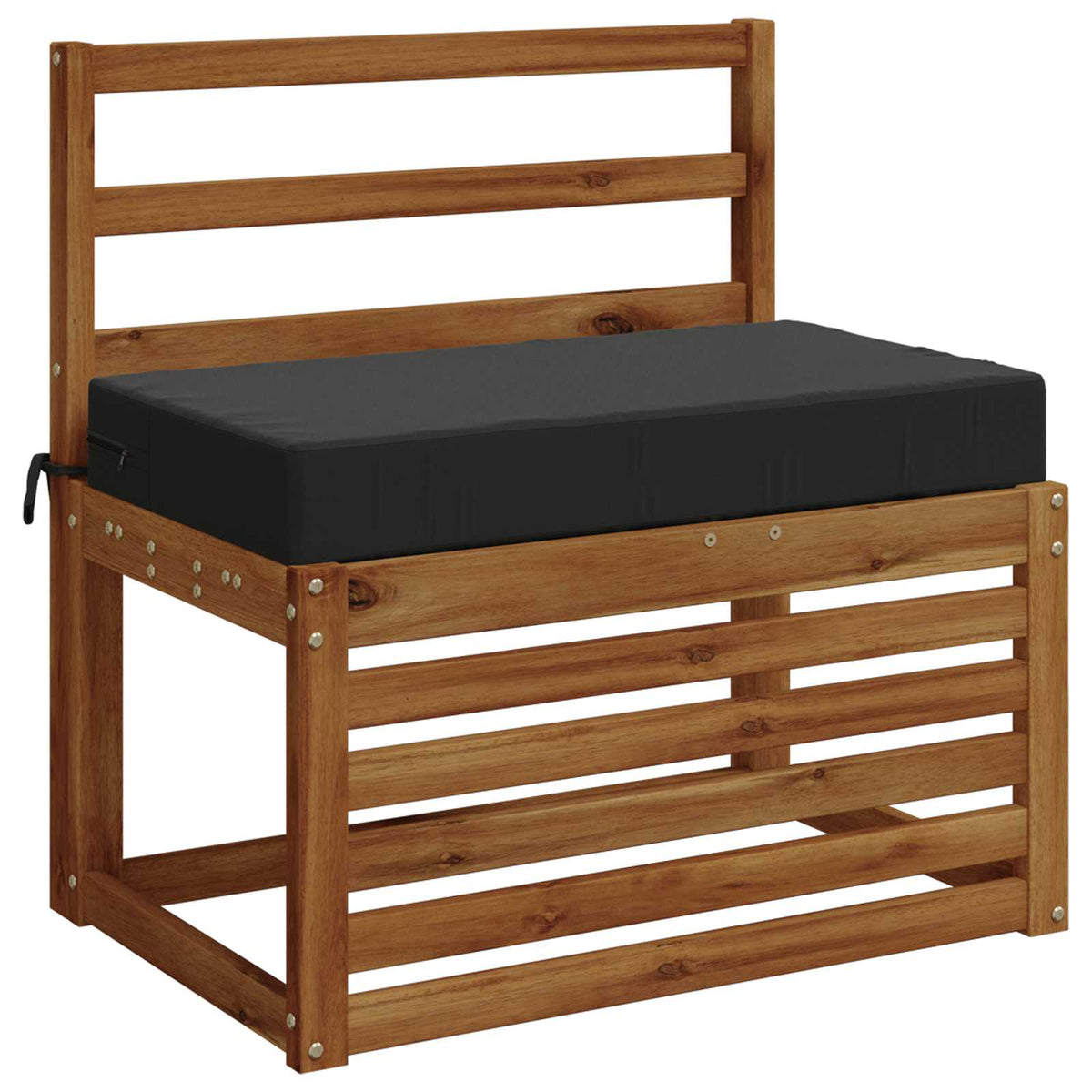 Zitkussen SOEST 100% Polyester Antraciet 70 x 40 x 10 cm